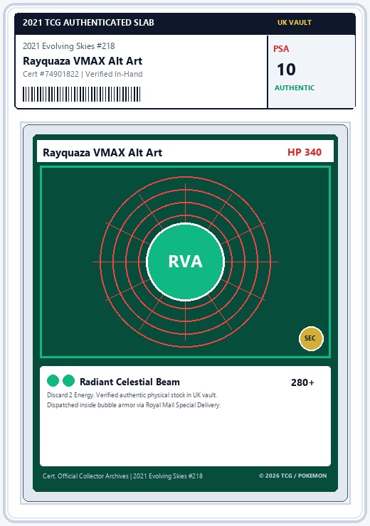 Rayquaza VMAX Alt Art