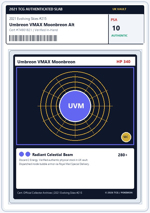 Umbreon VMAX Moonbreon Alt